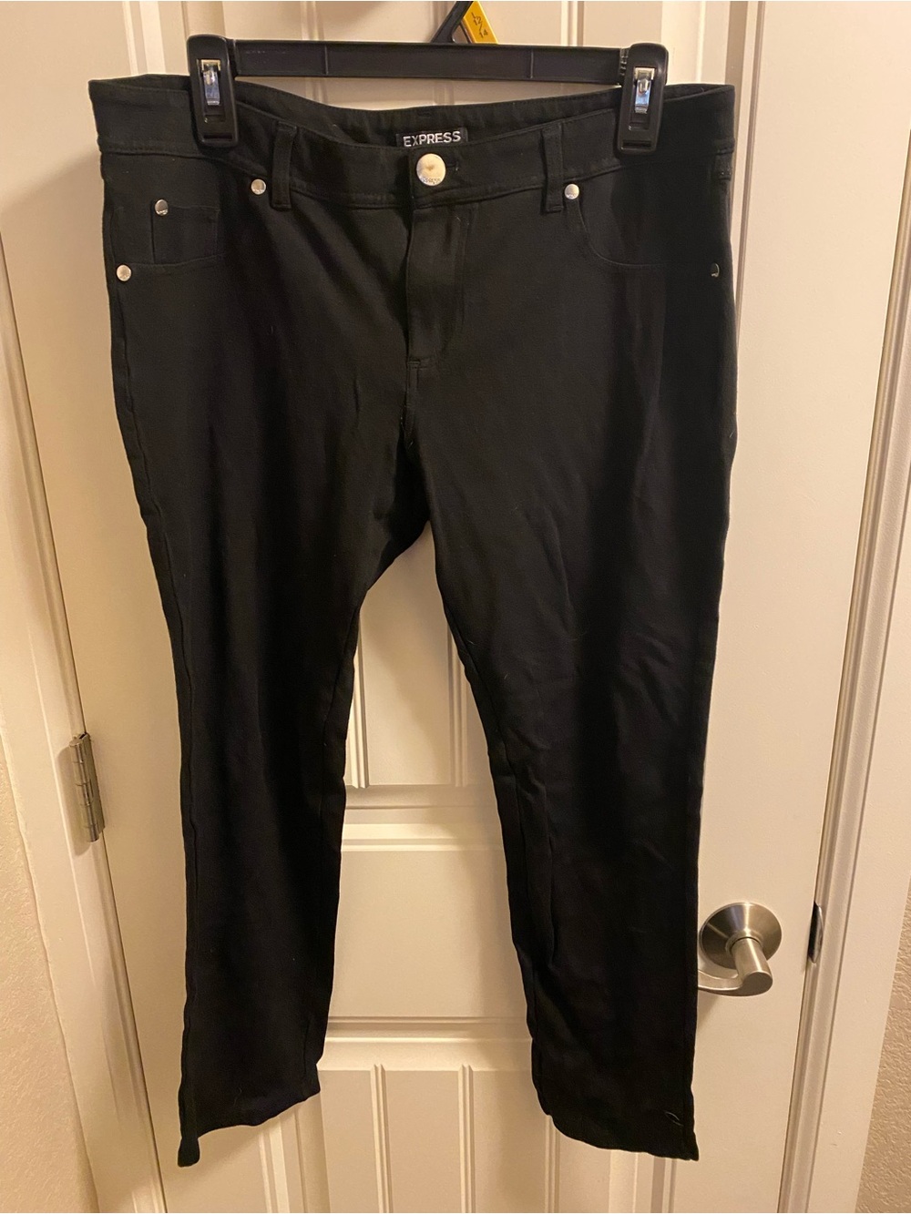 Express 12 Pants Stretch Ankle Length Slacks
